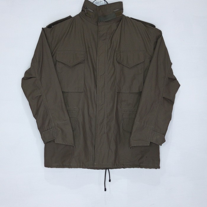 ✨BISA COD✨ -Jaket Tentara Model Klasik Korea Army Field Jacket 80's - Jaket PDL - A (Drill), M