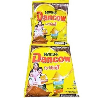 

Susu Dancow Fortigro Coklat Sachet 39 Gram ( 10 Sachet )