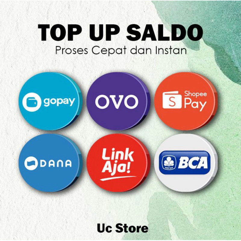 

isi s4ldo daana & topup 24 jam proses cepat su