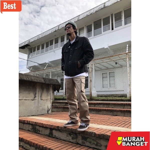celana cargo panjang pria OUTRICH - CELANA CARGO RIPSTOP / CELANA KARGO OUTDOOR