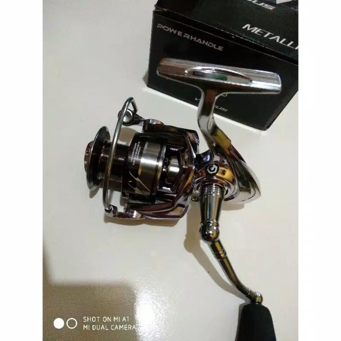 reel pancing versus metallic 2000 ph body metal 13bb murah semarang