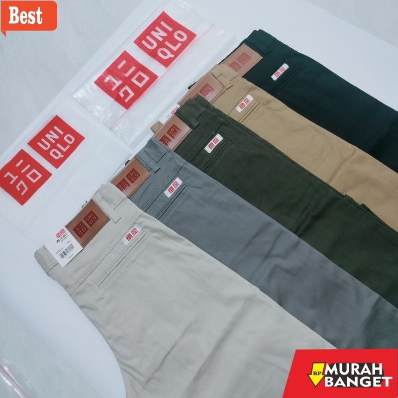 celana chino panjang pria Celana UNIQLO Pria | Celana Chinos Panjang Pria | Celana Pria Terlaris