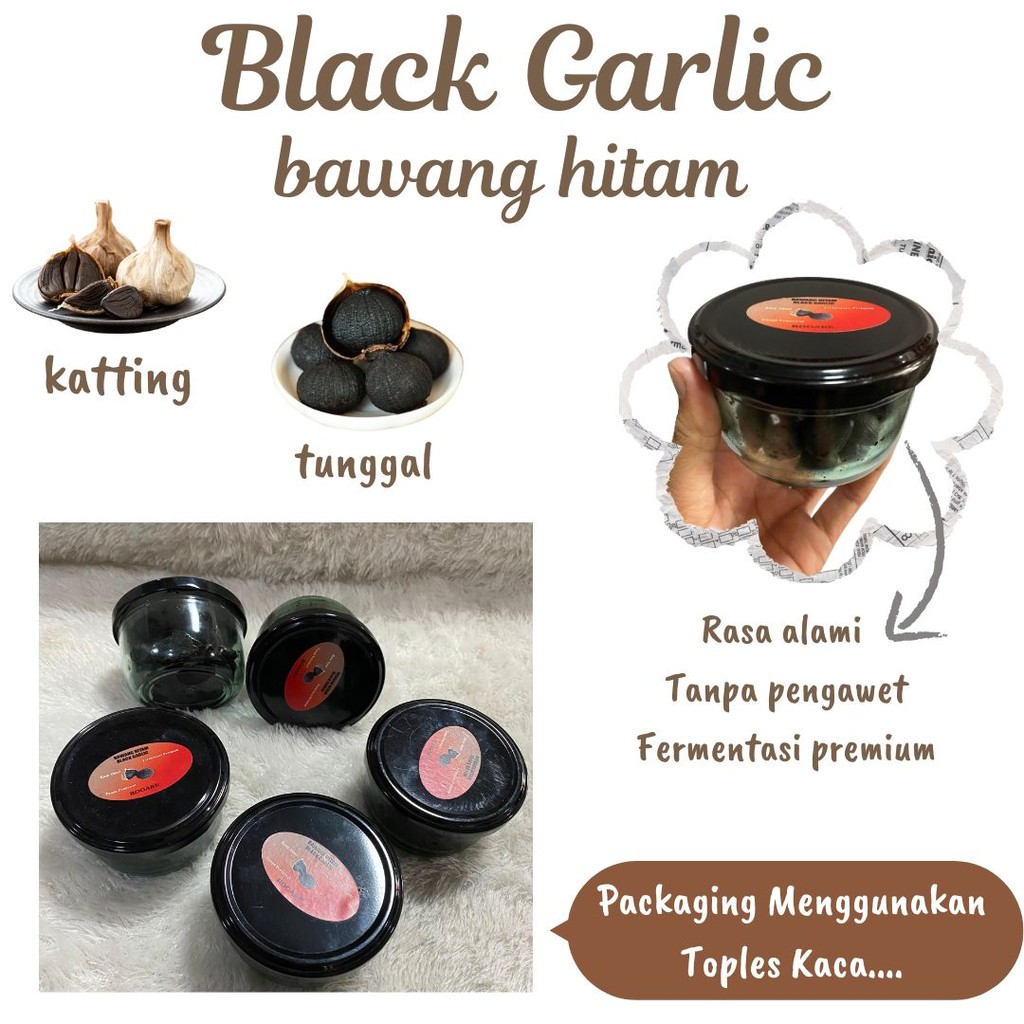 

Black Garlic - Bawang Hitam Tunggal - Bawang Hitam Kating - 100% Asli - HERBAL BERMACAM KHASIAT / C N