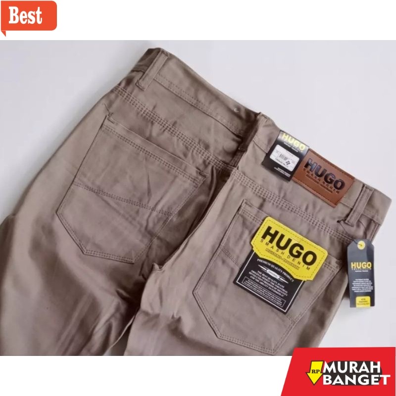 celana chino panjang pria Celana Panjang Standar Pria Celana Standar Kanvas soft Celana Panjang Stan