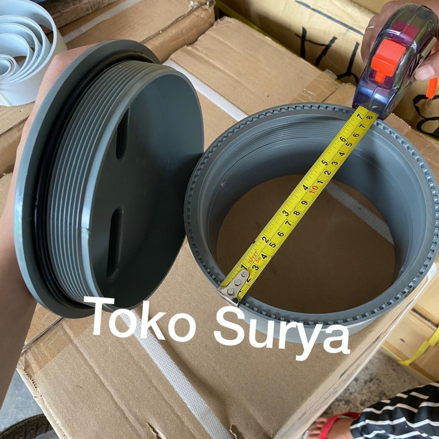 JY77BM CO6" - TUTUP PIPA 6" CLEAN OUT 6" CLEAN OUT 6 INCH / CLEAN OUT PVC 6" 6 INCH CO 6" TUTUP SAPI