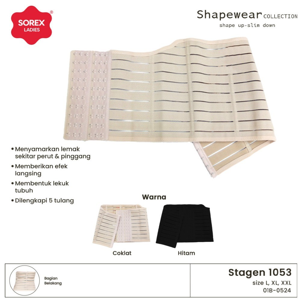 Korset Stagen Sorex 1053 Kait | Korset Pelangsing Perut Ibu