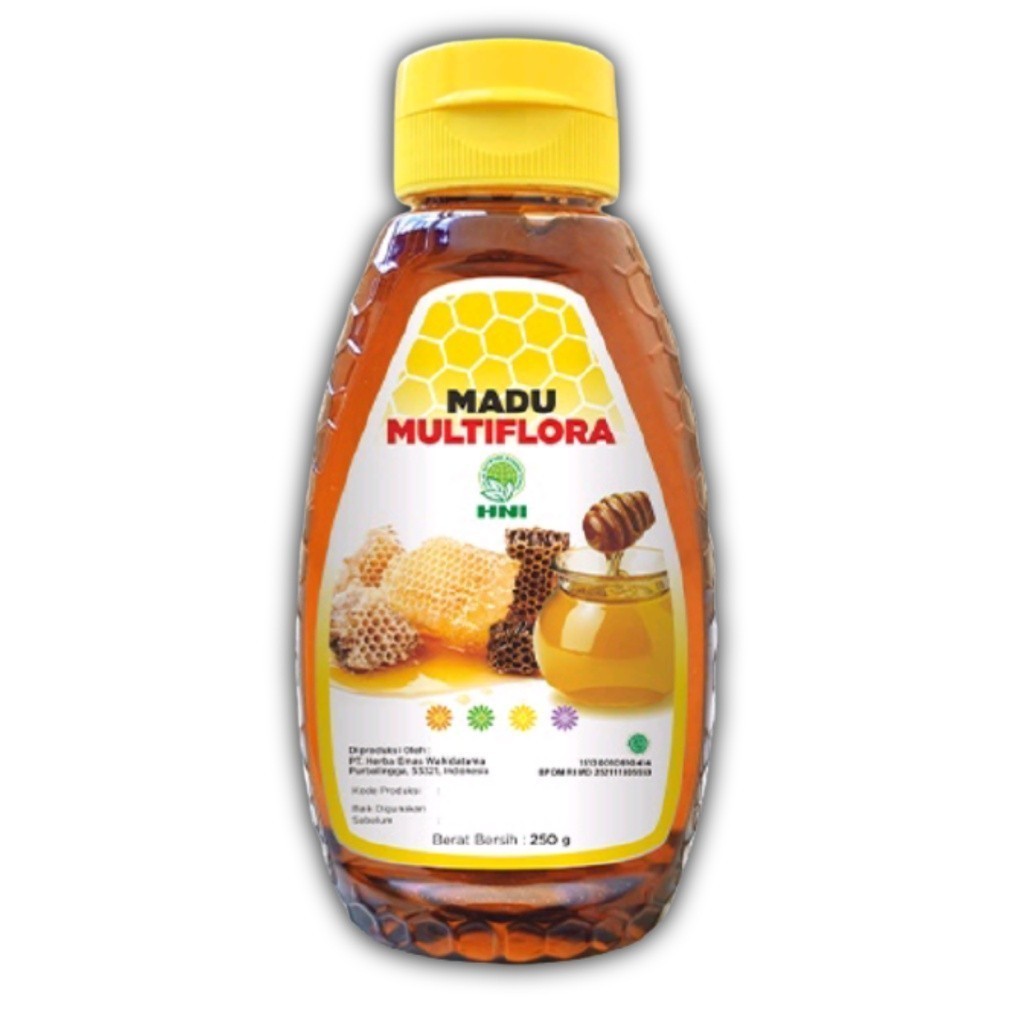 

BEAT 13 Madu Multiflora 100% madu asli 250 ml SERBA BEAT 13 Madu Murni Asli Madu Mentah Nektar Multiflora TERMURAH HNI HPAI