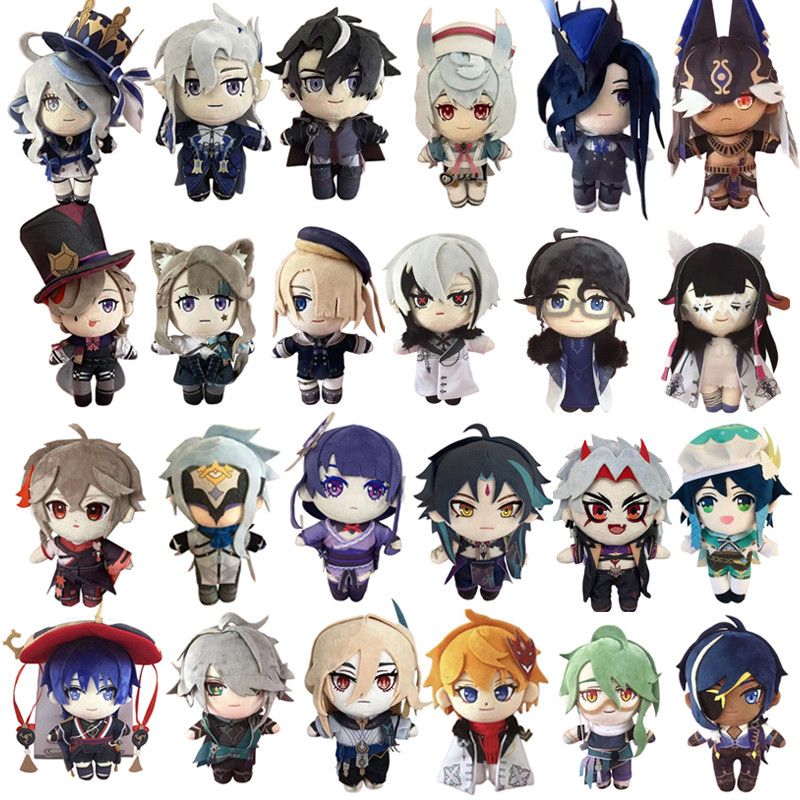 Game Impact Plush Wriothesley Sigewinne Furina Clorinde Scaramouche Tartaglia Kazuha Diona Soft Doll