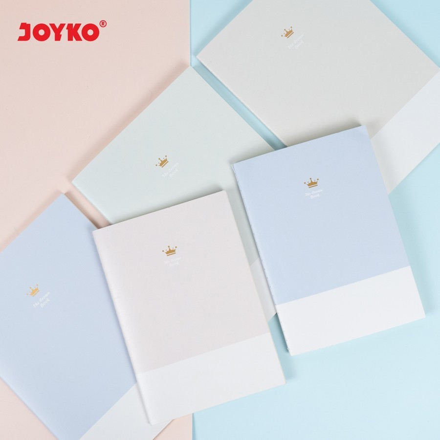 

Notebook Pastel Bergaris Crown Joyko NB-708