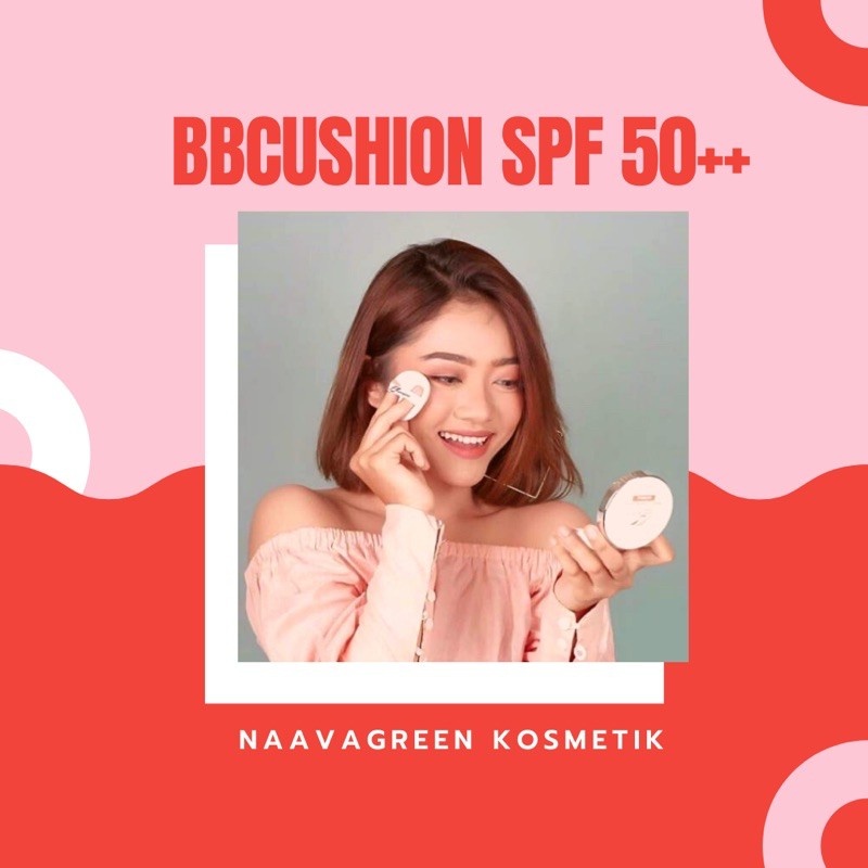 COD-NAAVAGREEN BB CUSHION - KODE NG-BBC-BB CREAM-NAAVAGREEN SKINCARE