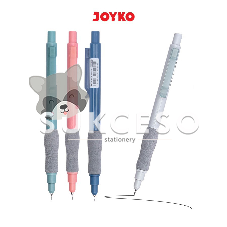 

Joyko Mechanical Pencil MP-61 0.5mm / Pensil Mekanik Soft Grip Morandi Satuan