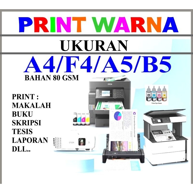 

JASA PRINT WARNA / CETAK BUKU TERMURAH A4