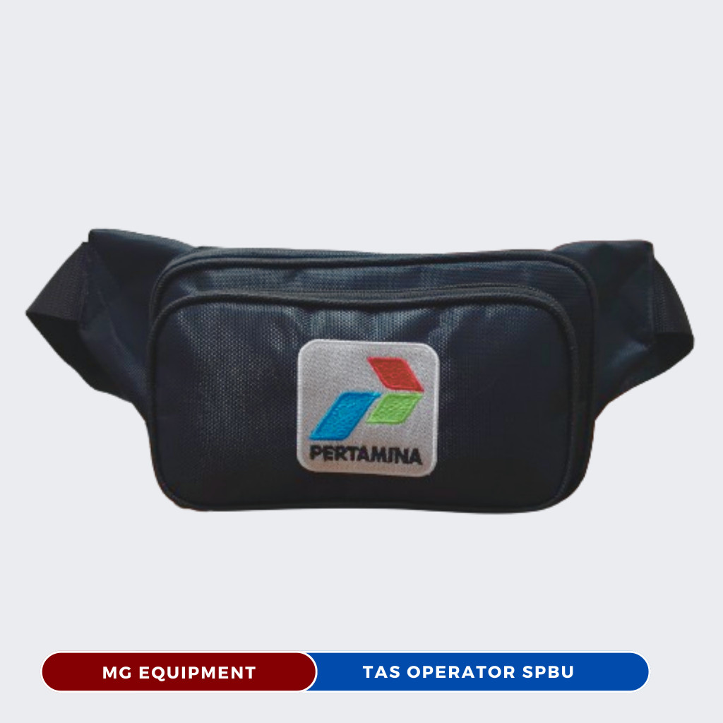 PROMO TAS SLEMPANG WAISBAG OPERATOR SPBU LOGO MY PERTAMINA LOGO PERTAMINA