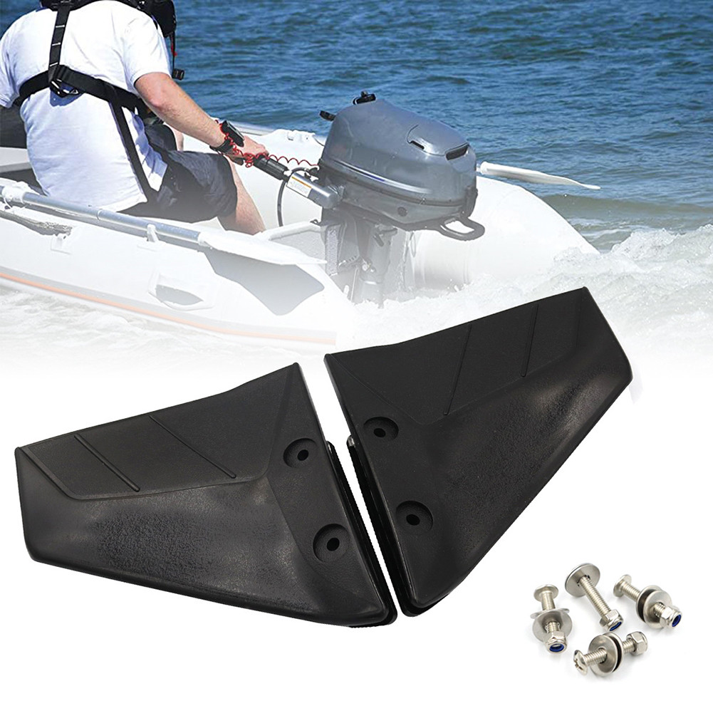 Boat Motor Stabilizer with Bolt Nut Small Hydrofoil Stabilizer Black Hydrofoil Stabilizer Engine Com