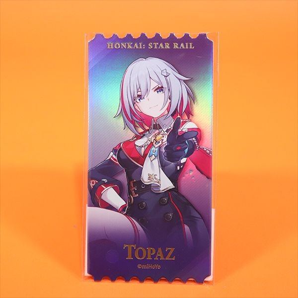 Topaz Mini Laser Ticket - Honkai Star Rail 15cm