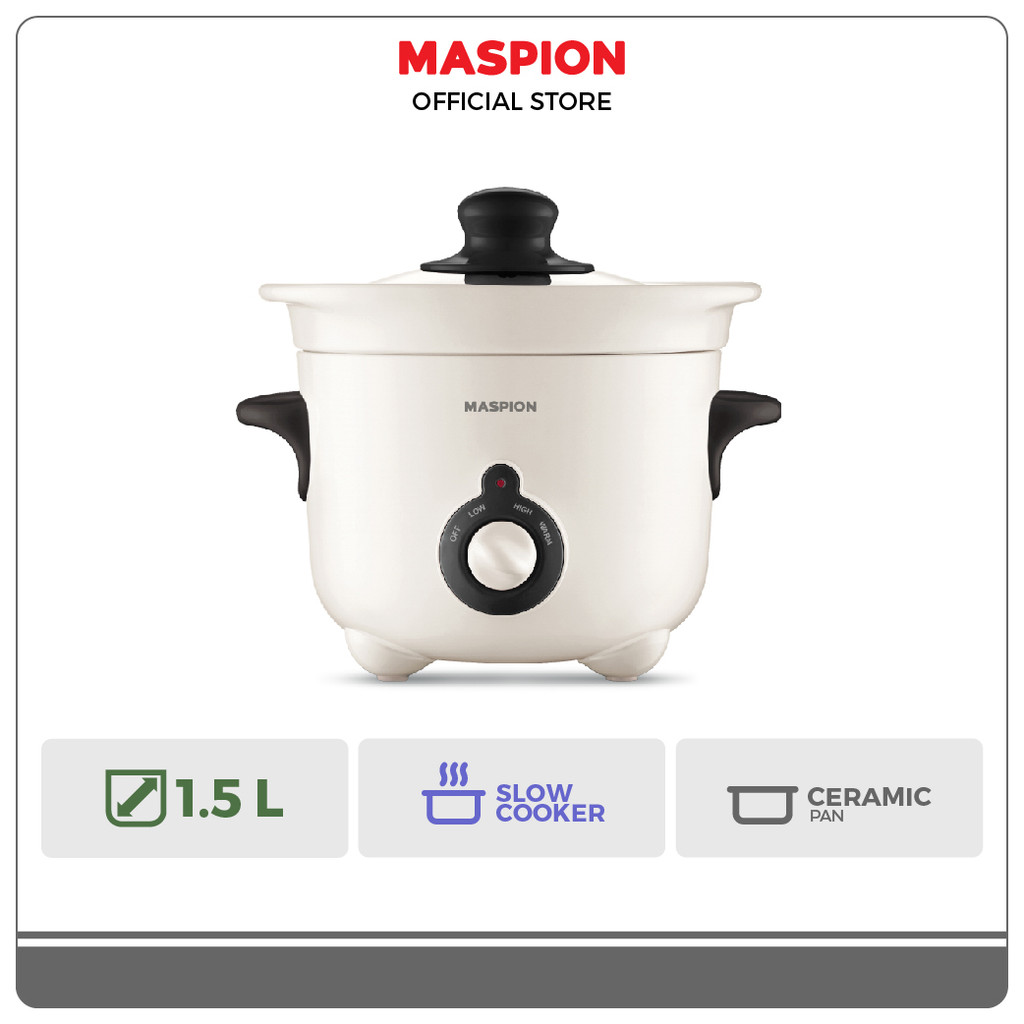 Maspion Slow Cooker Magic Cooker 1.5 Liter MSC-1815