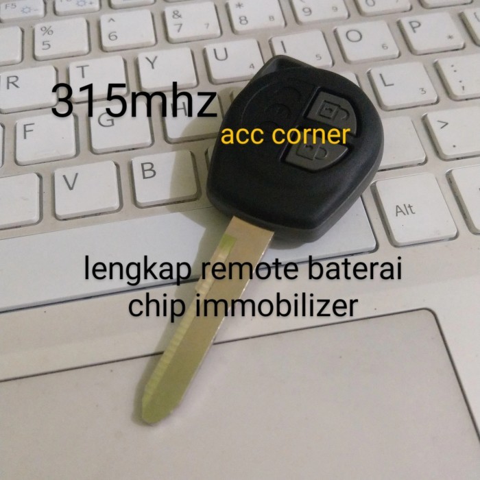 MODIFIKASI MARKET kunci remote suzuki swift 315mhz lengkap chip immobilizer