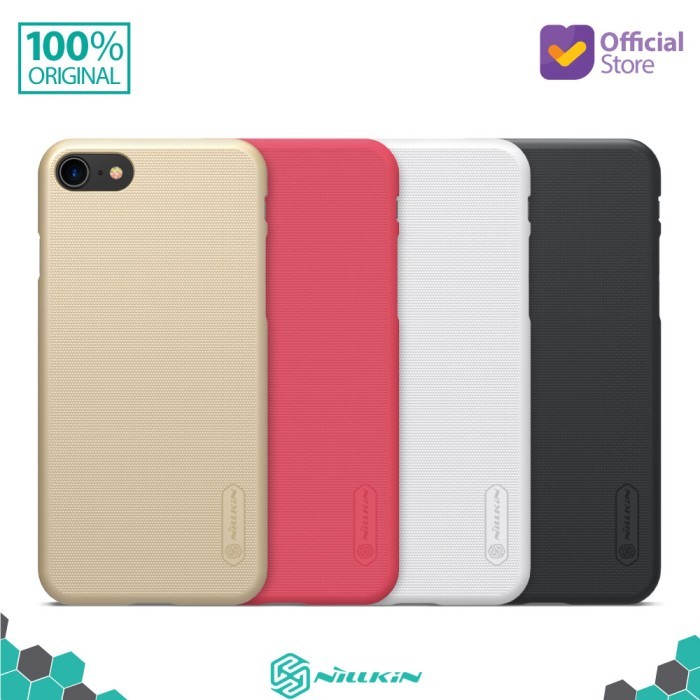 PROMO HOT Hard Case iPhone SE (2020) / 8 Nillkin Frosted - Hitam