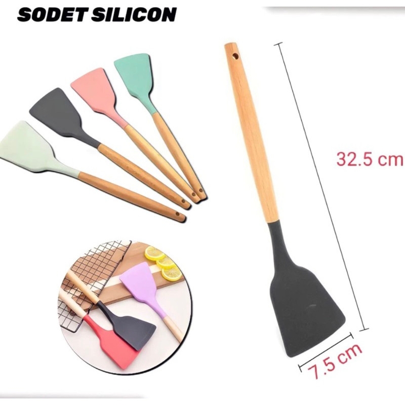 Cypruz Utensil Silicone / Turner Cypruz / Sutil Cypruz / Spatula