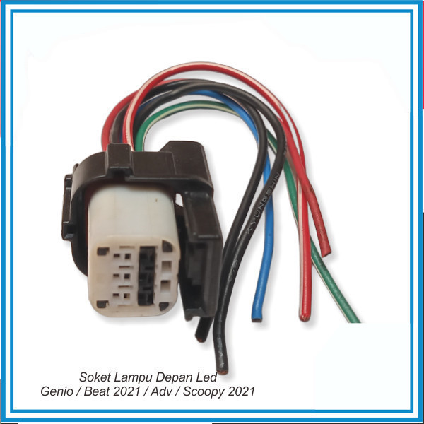 Soket Lampu Depan Led Genio / Beat 2021 / Adv / Scoopy 2021