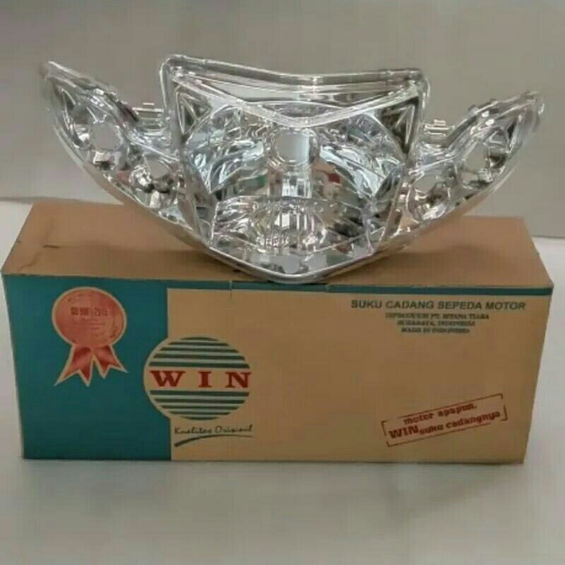 LAMPU DEPAN REFLEKTOR HEADLAMP YAMAHA VEGA R NEW 2006 2007 2008 ORI WIN / tenshi