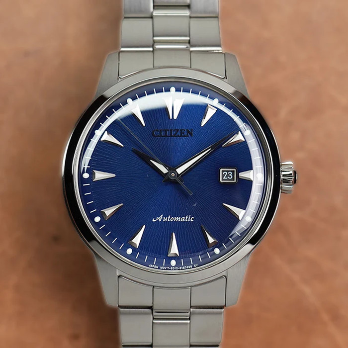 Jam Tangan Otomatis Pria CITIZEN Kuroshio 1964 Blue Dial Limited Edition