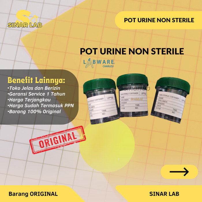 Pot Urine/ Urine Container Non Steril 60ml