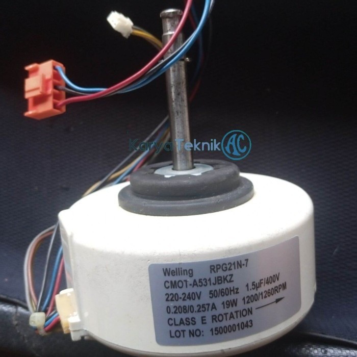 Motor Dinamo Fan AC Sharp Thailand Welling RPG21N RPG15 Ori Asli