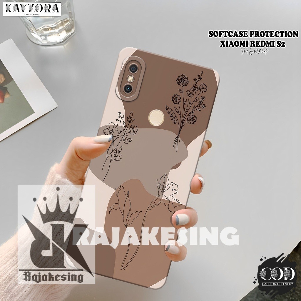 Softcase Xiaomi Redmi S2 Terbaru - Fashion Case Aesthetic - Case Xiaomi Redmi S2 - Silikon Tpu Pro C