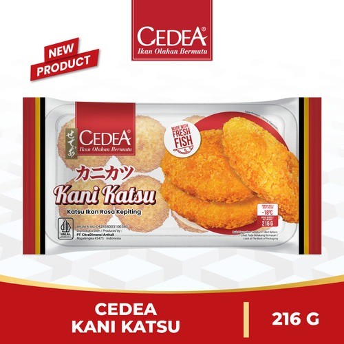 

CEDEA KANI KATSU 216 GR - KATSU IKAN RASA KEPITING