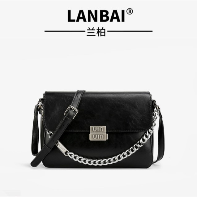 FREE POUCH Tas Premium LANBAI Original GO8516 Tas Selempang Wanita Import Slingbag Wanita Tas Bahu W