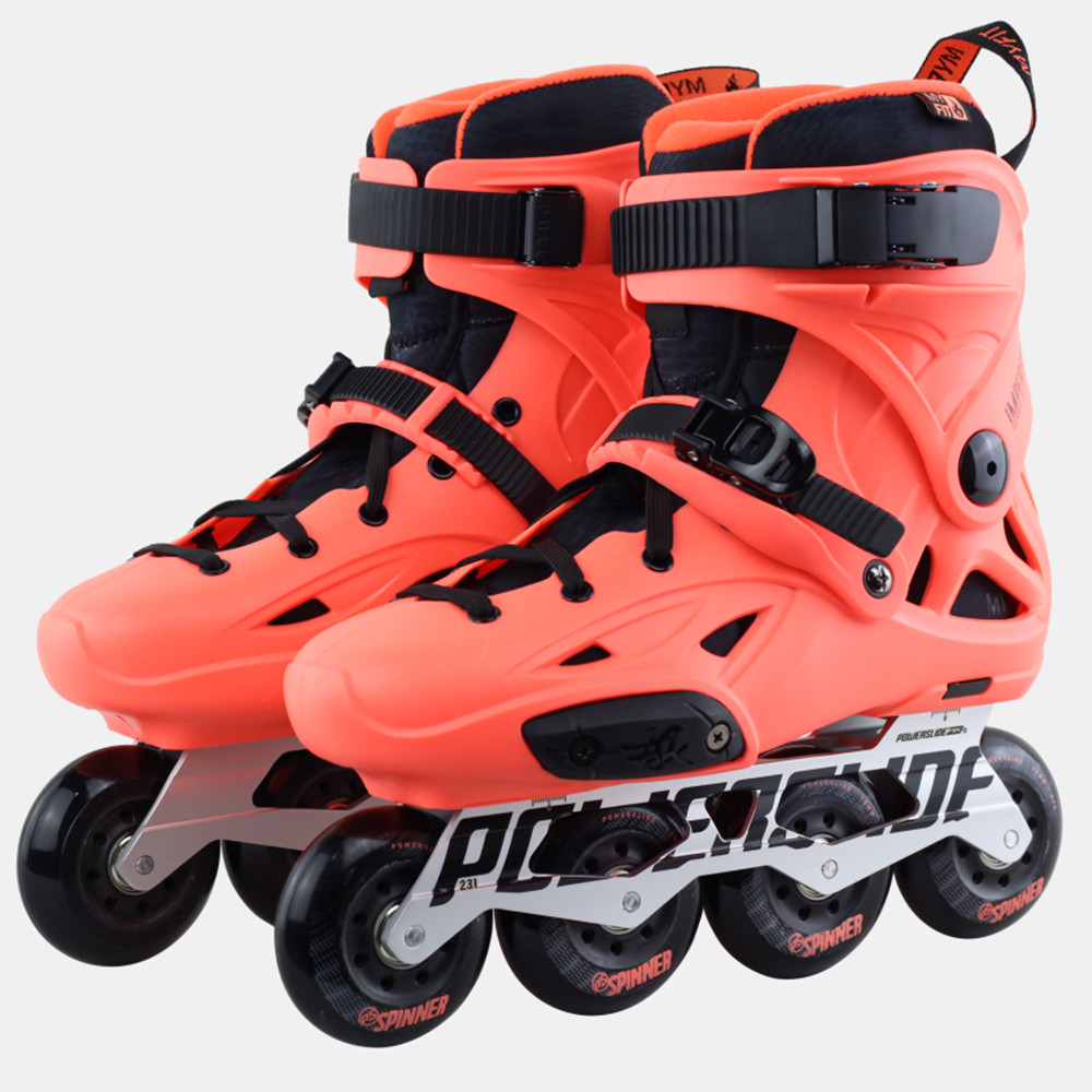 Inline Skates 100% Original Powerslide Imperial Professional Slalom Skates Roller Skate Free Skating