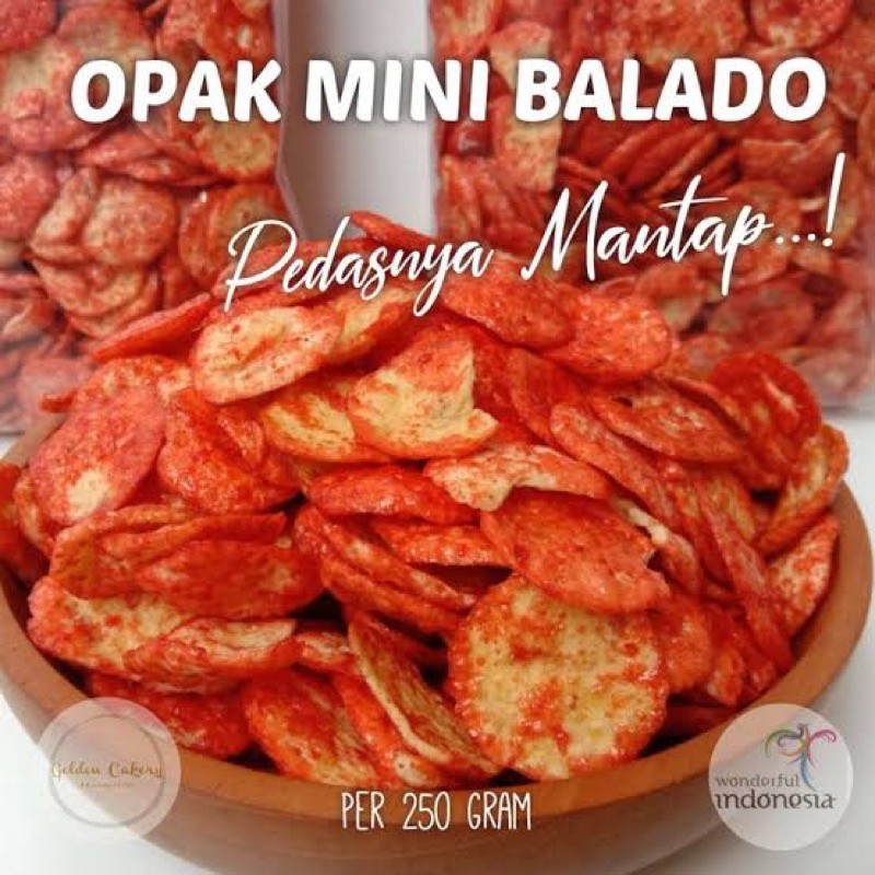 

OPAK MINI MEDAN PEDAS 250gr (BALADO)