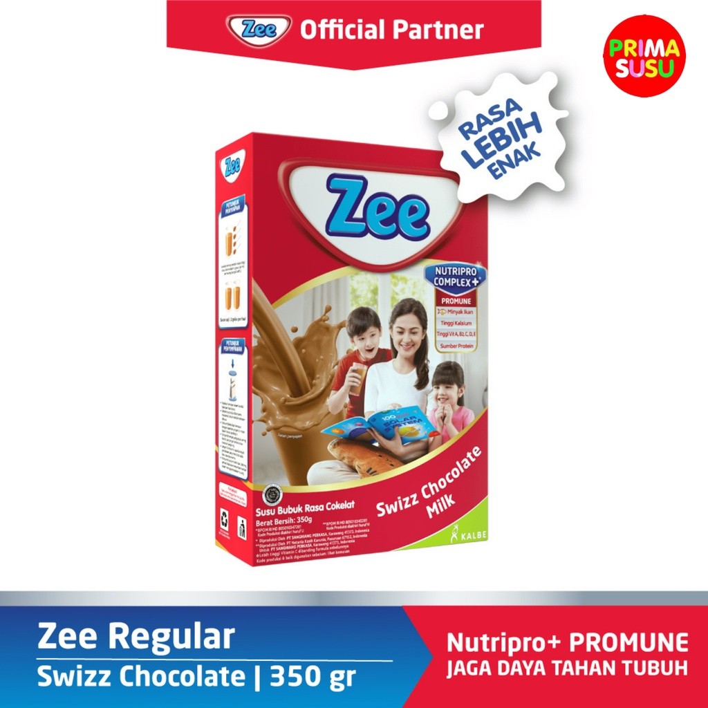 

Zee 340 Gr, Cokelat, Strawberry, Vanila
