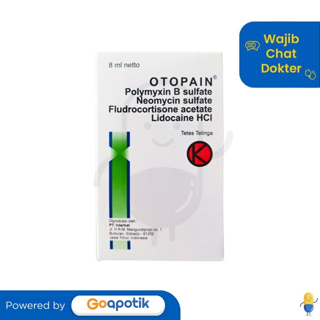 Otopain 8 Ml Tetes Telinga