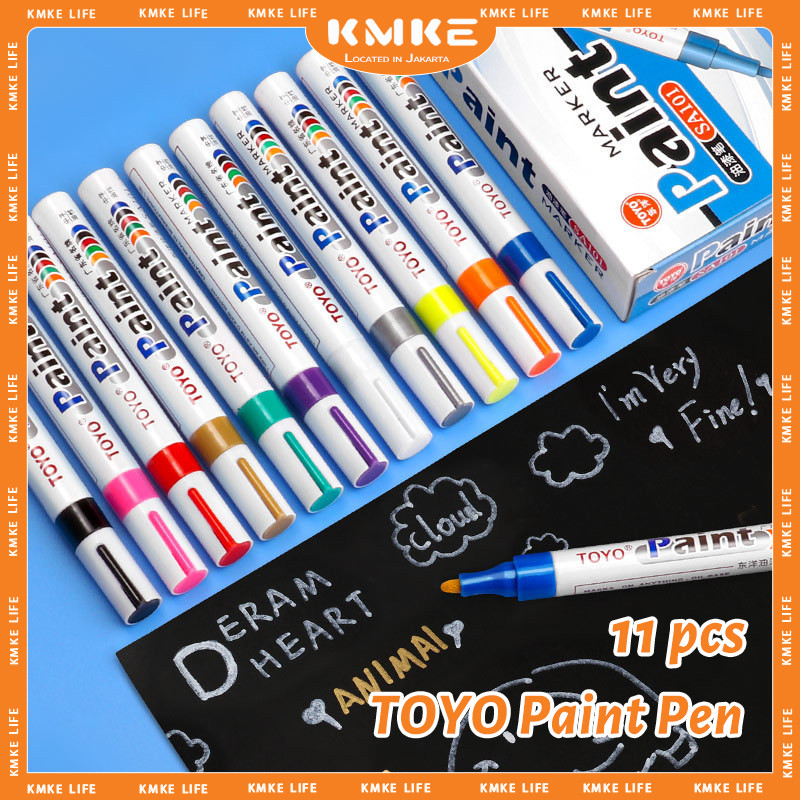

Spidol Ban Mobil Motor TOYO/ban paint Permanent Marker