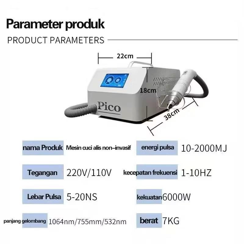 MESIN LASER PORTABLE/PICO LASER PORTABLE