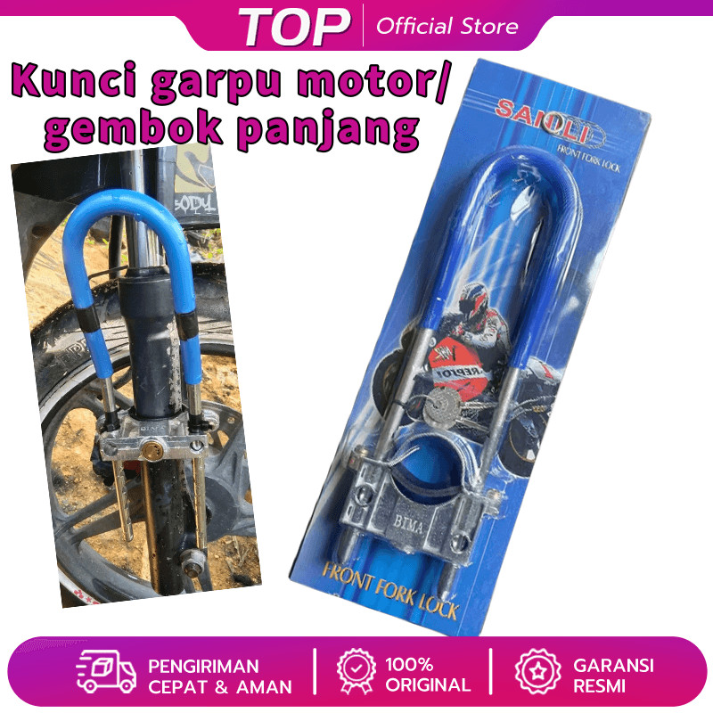 Kunci Garpu motor/sepeda listrik/gembok panjang