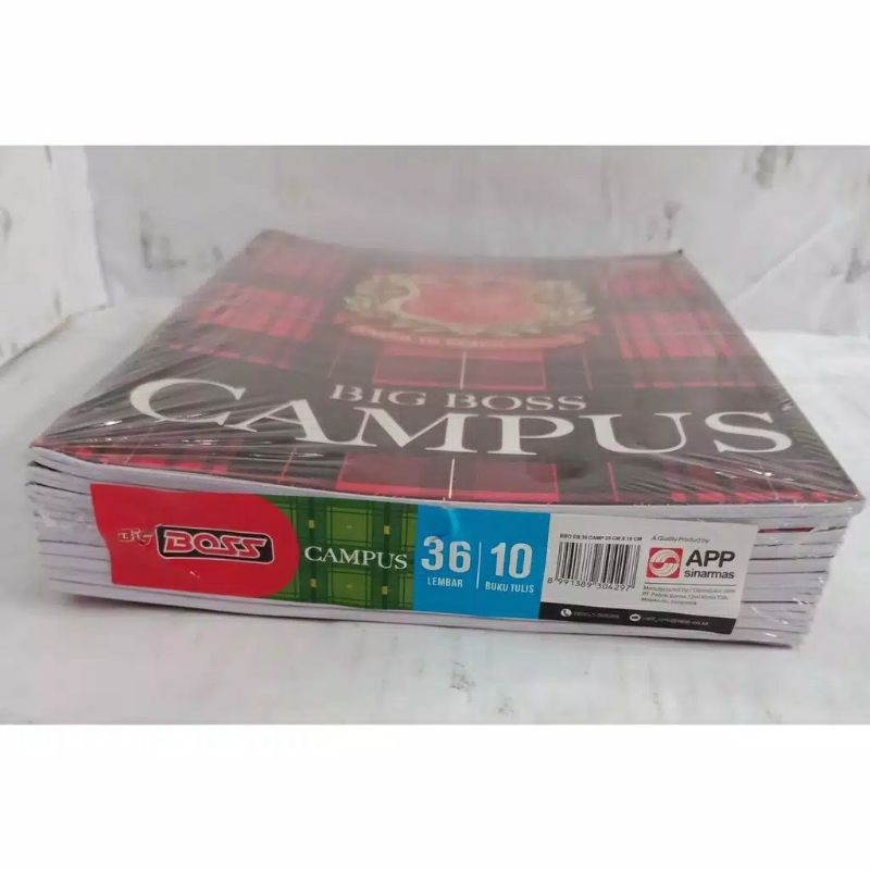 

JAMIN MURAH !!!buku tulis Bigboss campus 36 big boss 1 Pack / 10Pcs(BISA LANGSUNG ORDER)