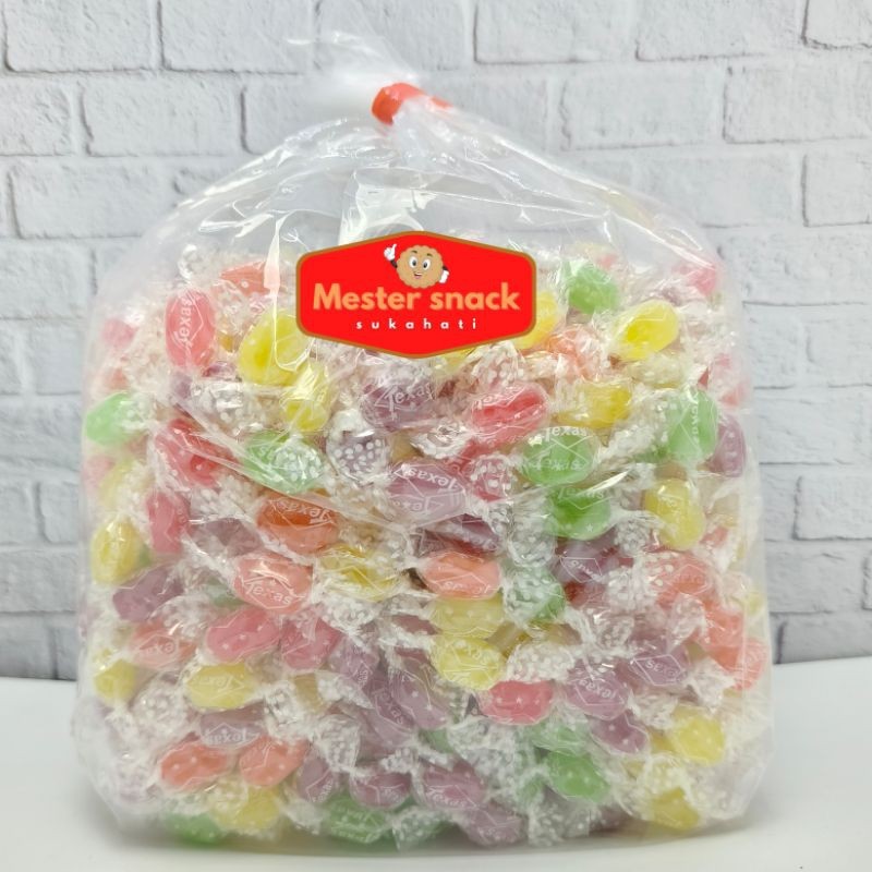 

Permen Liliput Texas | Permen Warna Warni