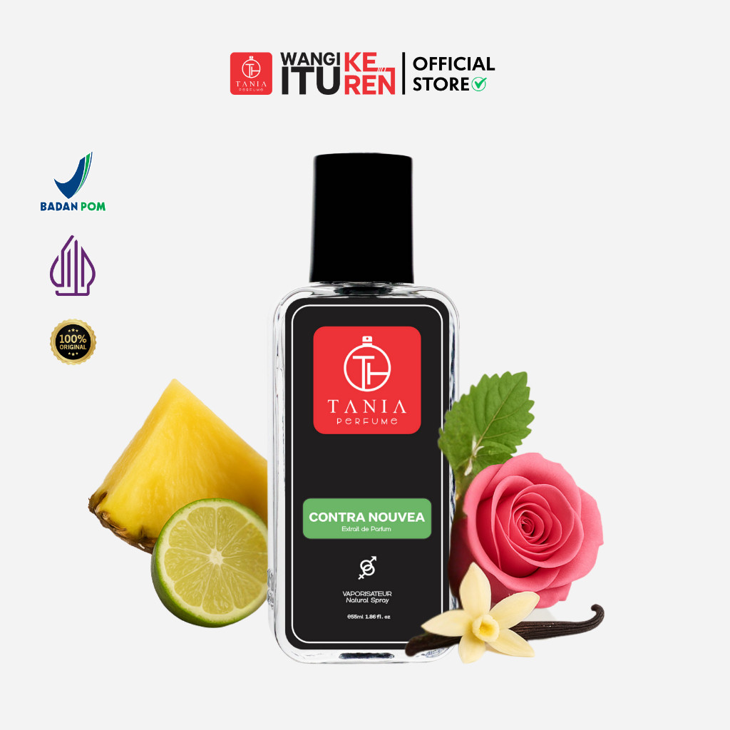 TANIA PERFUME CONTRA NOUVEA - PARFUM AROMA WOODY MEWAH UNISEX - PARFUM TAHAN LAMA SEHARIAN