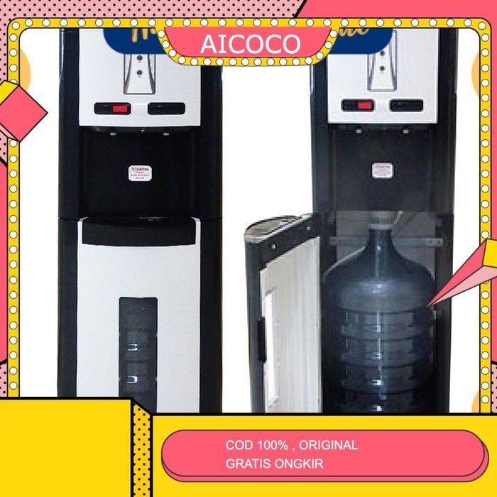 AICOCO HOUSEWARE - Miyako Dispenser WDP 300 - Dispenser Miyako Galon Bawah PECAH BELAH