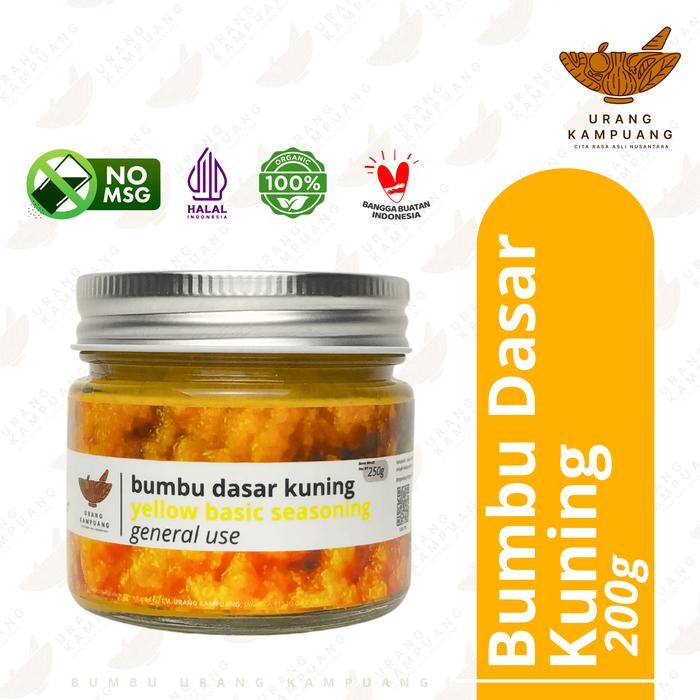 

Urang Kampuang Bumbu Kuning On Jar 200g bumbu masakan instan non msg dan pengawet