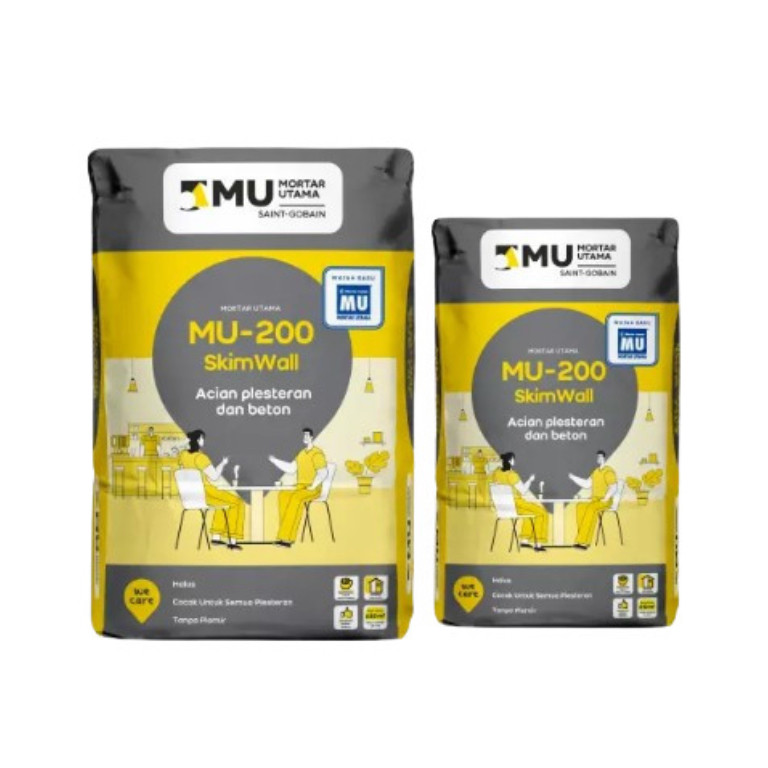 MU200 - Mortar Utama MU 200 Acian Plesteran & Beton
