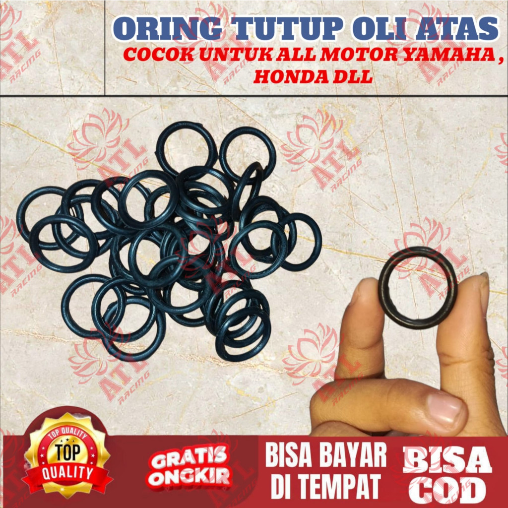 oring tutup atas oli karet seal sil oring oring tutup colokan oli atas bebek matic universal thn pns