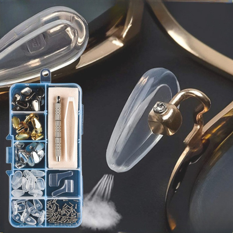 Glasses Nose Pad / Set Nose Pad Reparasi Kacamata / Nose Pad Sunglasses Eyeglasses