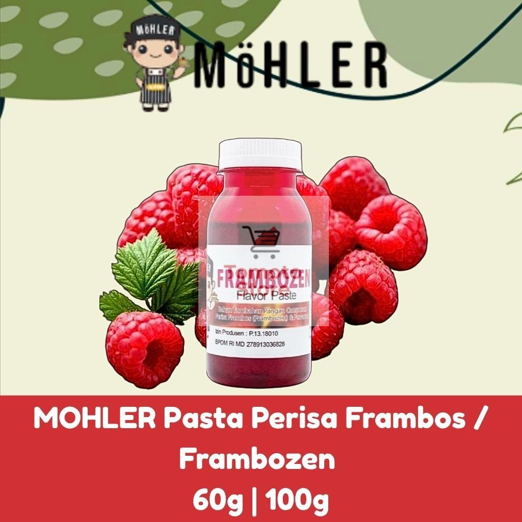 

✨ TOMOTOSTORE ✨ MOHLER Pasta Perisa Frambos / Frambozen