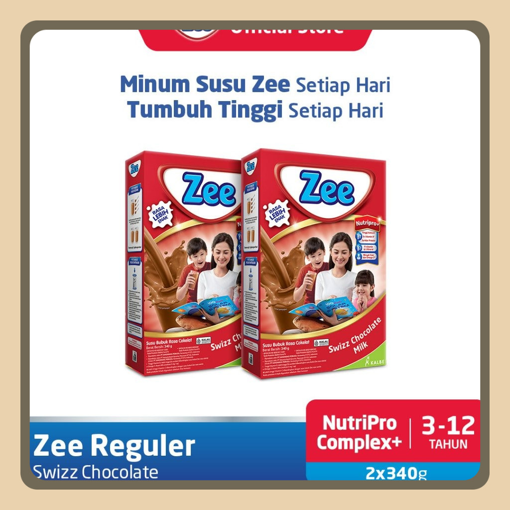 

Zee Reguler Swizz Chocolate Milk 340gr (2pcs)