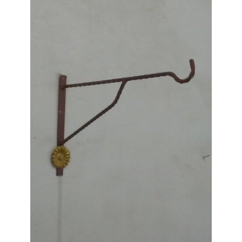 Gantungan siku sangkar / gantungan besi tembok burung / gantungan besi burung