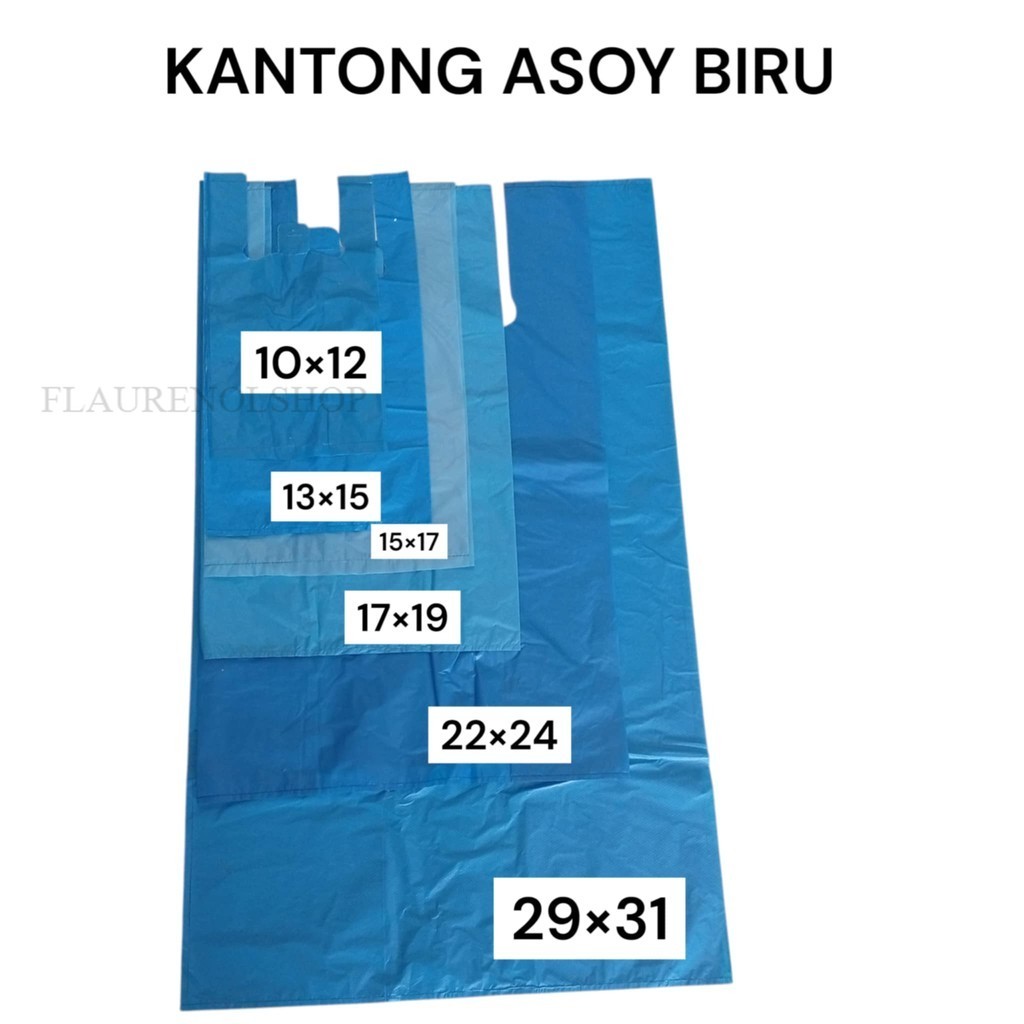 KANTONG ASOY BIRU KTGBR-10x12/13x15/15x17/17x19/22x24/29x31